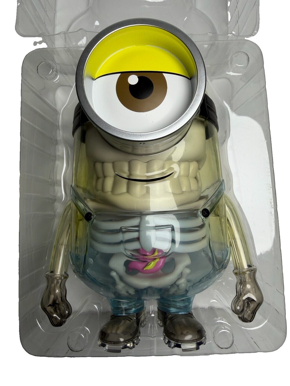 Kidrobot Minions Anatomy 8” Art Figure OG Yellow Rise of Gru Open Box